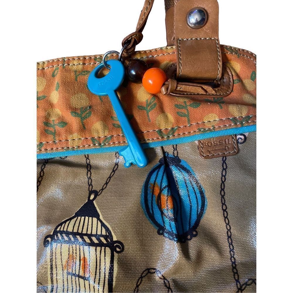 Fossil Key Per Birdcage, Multi Color, Coded, Canv… - image 5